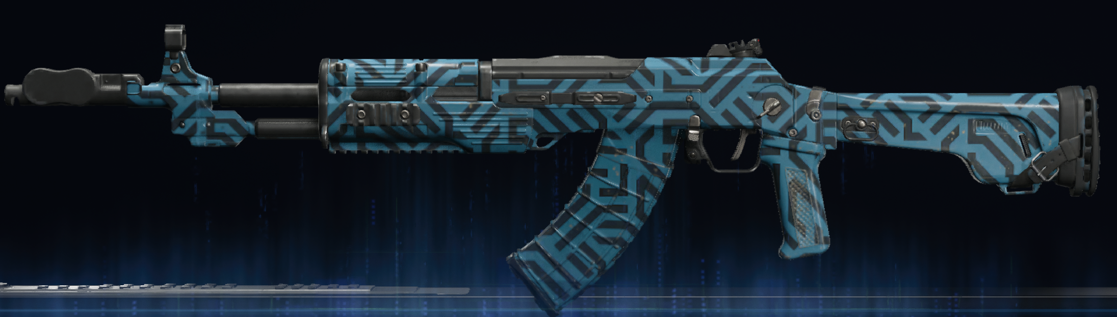 Rendu du camouflage Trace sur AN-94